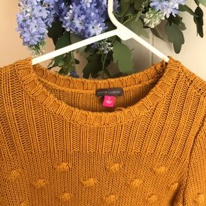 Mustard Sweater Size Small